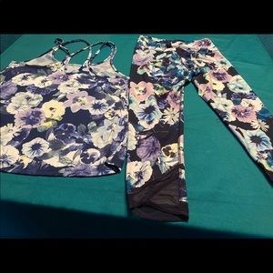 Nike Sport Bag & Track Shorts, Old Navy Tight Set